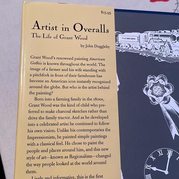 Artist in Overalls: The Life of Grant Wood by John Duggleby (signed) c1995 - Picture 3 of 15